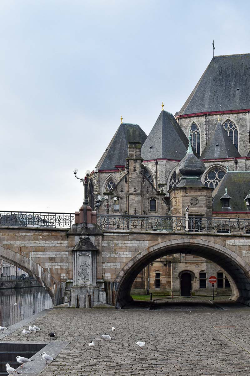 Sankt Michaels Brücke Gent